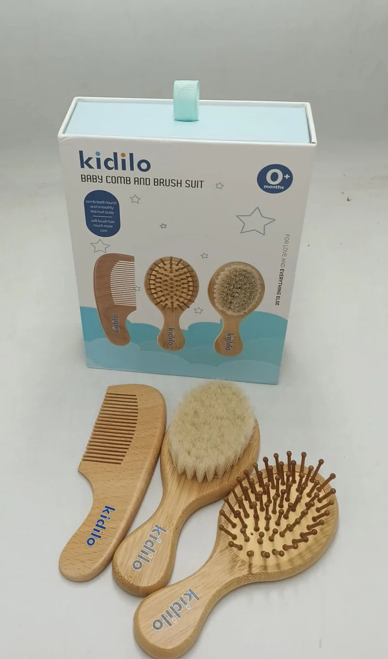 Kidilo Baby Brush & Comb Set